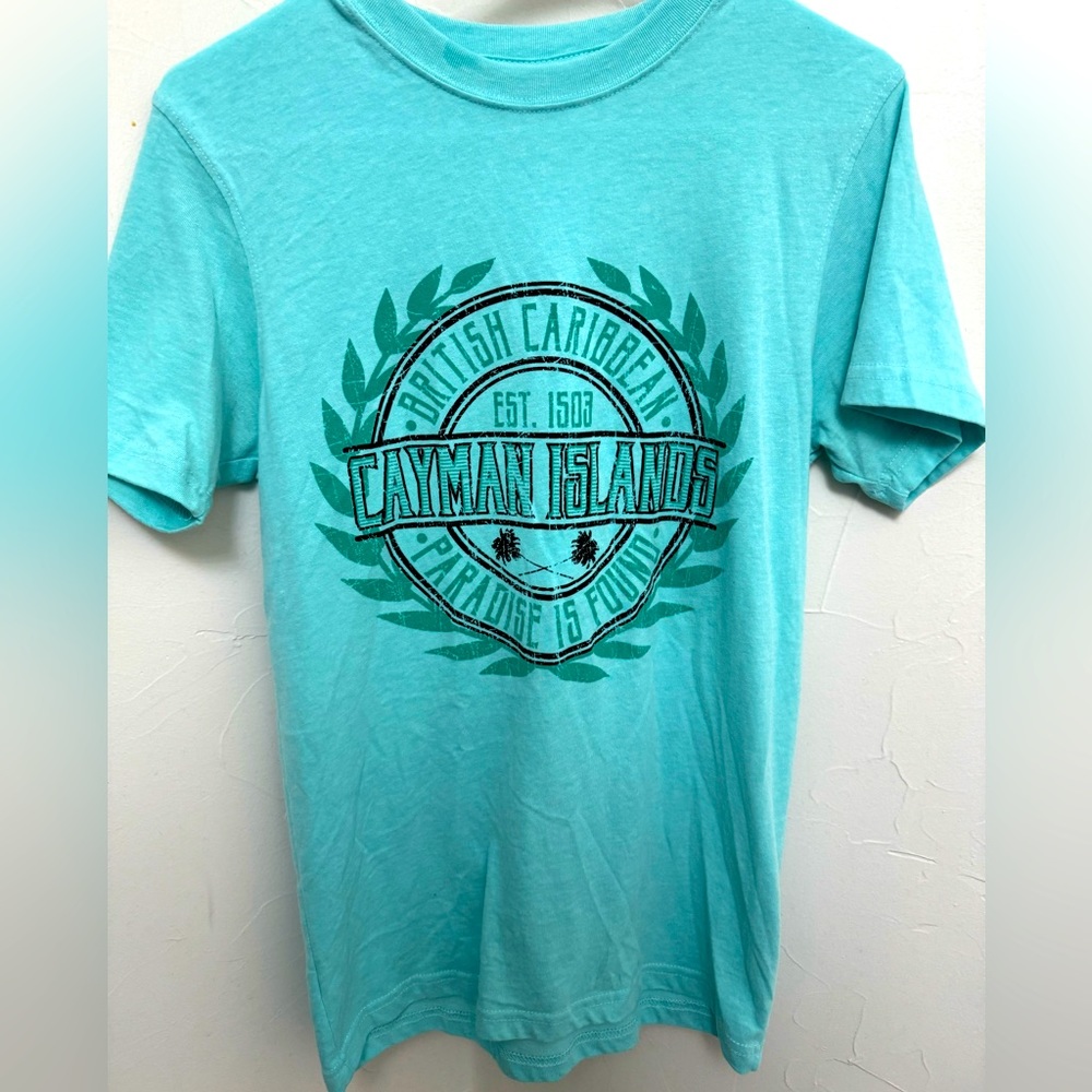 Cayman Islands Aqua T-Shirt